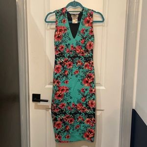 FUZZI - Floral print dress